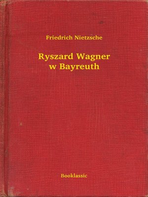 cover image of Ryszard Wagner w Bayreuth